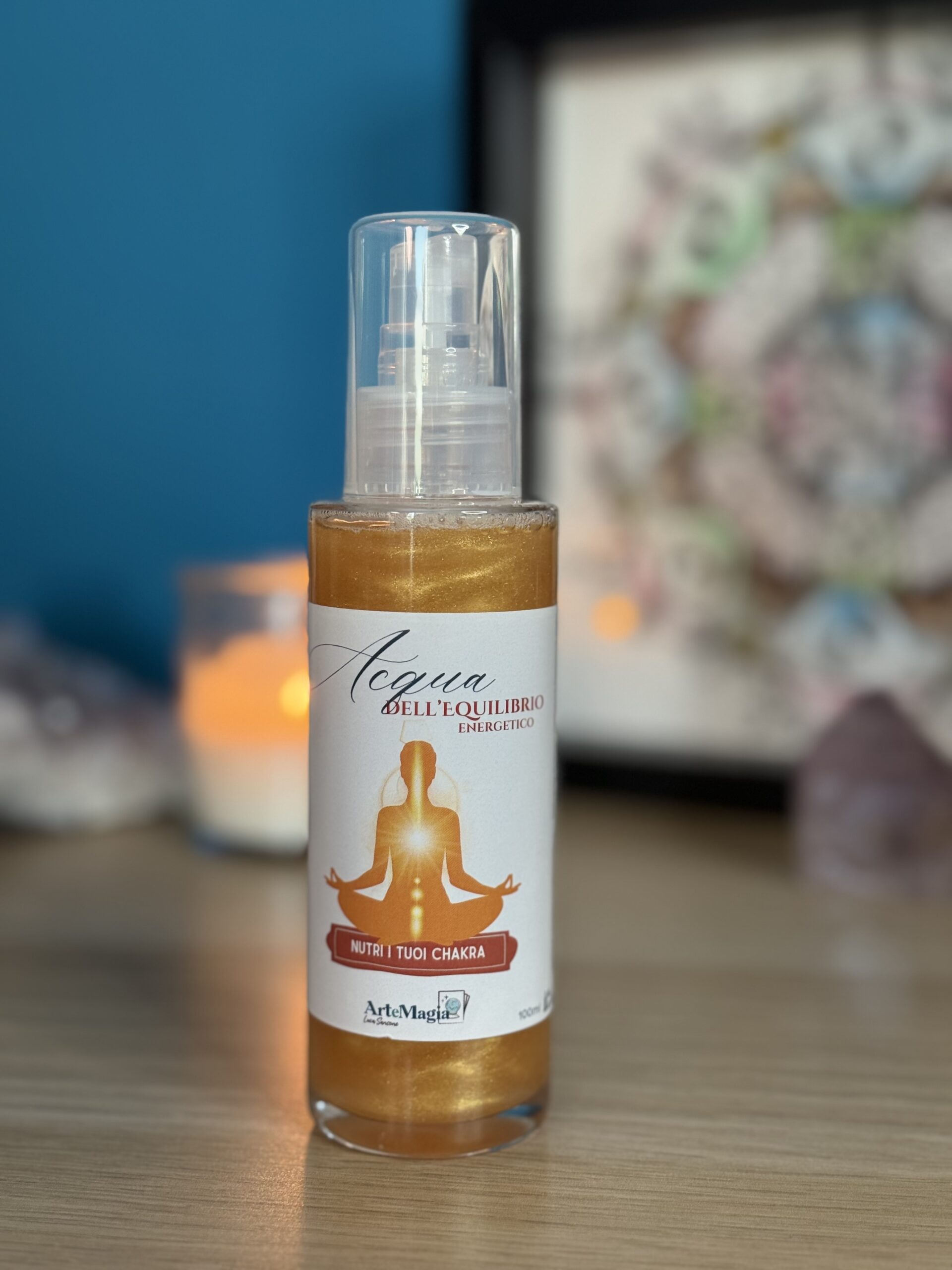 Acqua dell'Equilibrio Energetico - Spray per i tuoi Chakra (100ml)